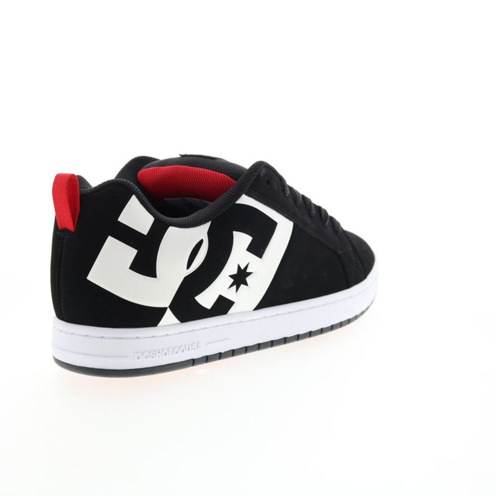 DC Mens Court Graffik SQ Black Shoes (NWOT) - Picture 7 of 7